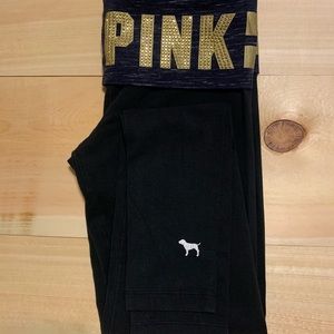 Pink Victoria’s Secret leggings